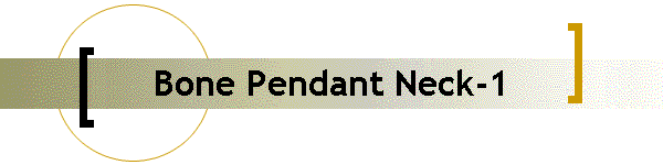 Bone Pendant Neck-1